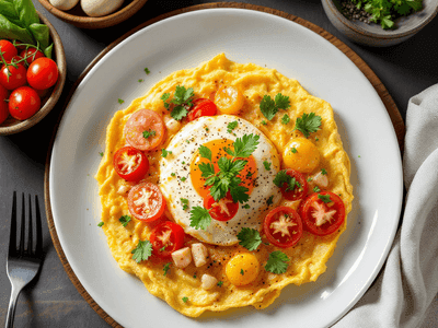 Egg White Omelette